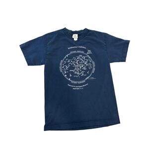 VTG 1987 Smithsonian Institution Glow in dark Air & Space constellation shirt S